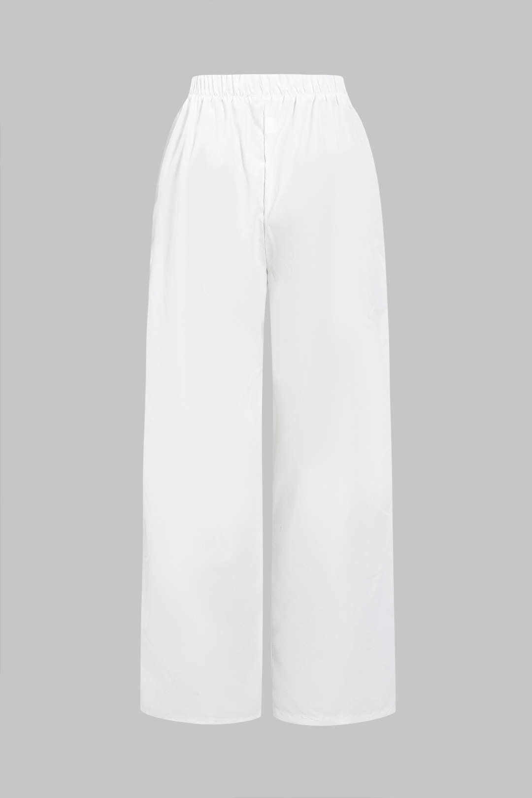 Mehrfarbige 90er Patchwork Hosen mit Schleifen Detail