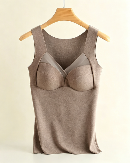 Tanktop Einteilig Gepolstert Warm