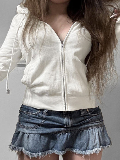 Beige Vintage Stiljacke im Modischen Vielseitigen Design mit Kontrastfarben