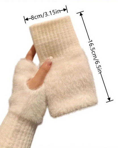 Handschuhe Unifarben Modisch Warm