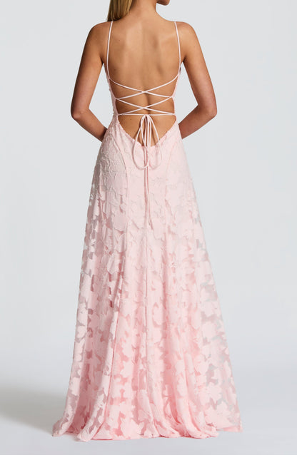 Robe longue Rachele – Blush