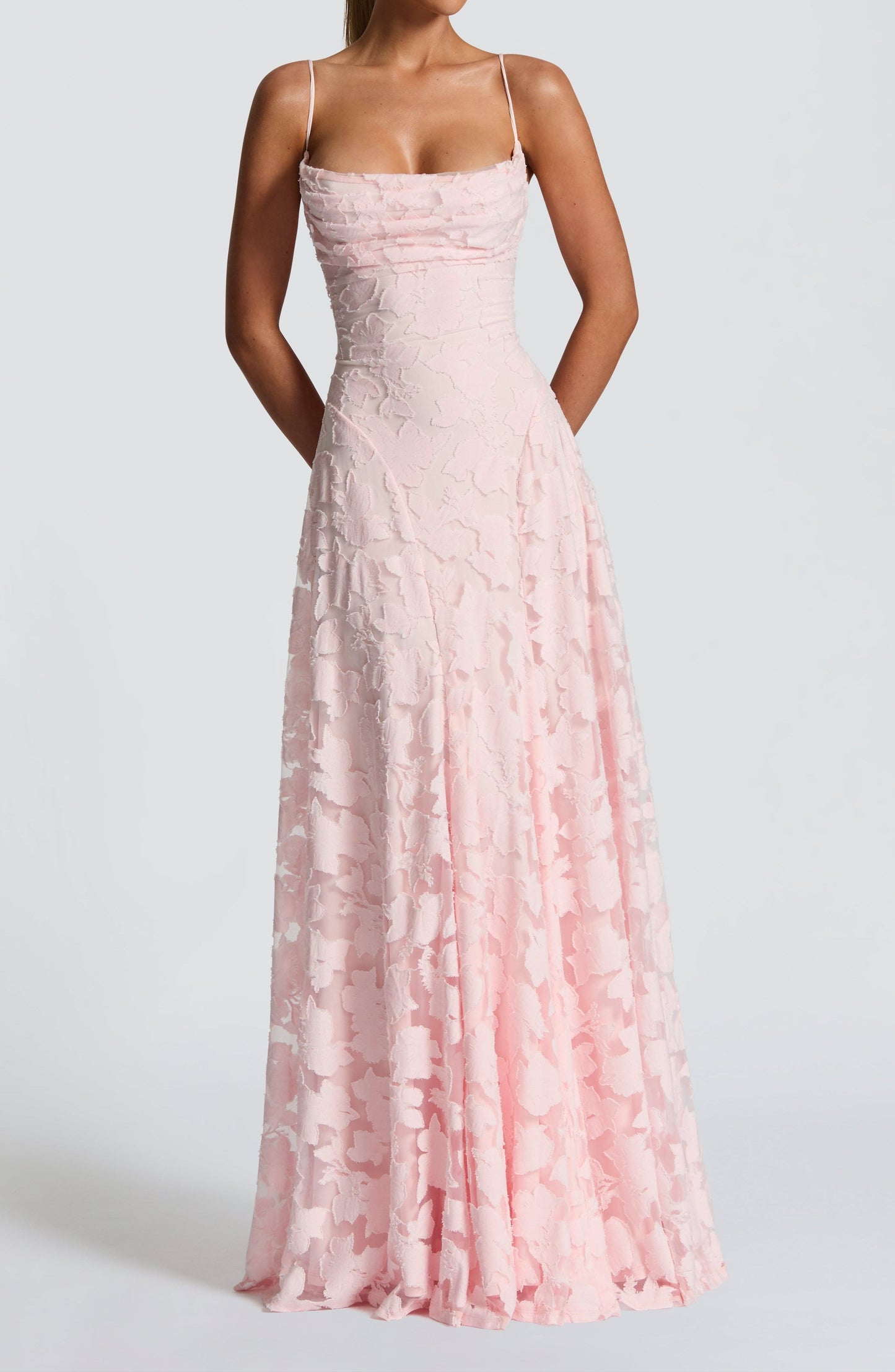 Robe longue Rachele – Blush