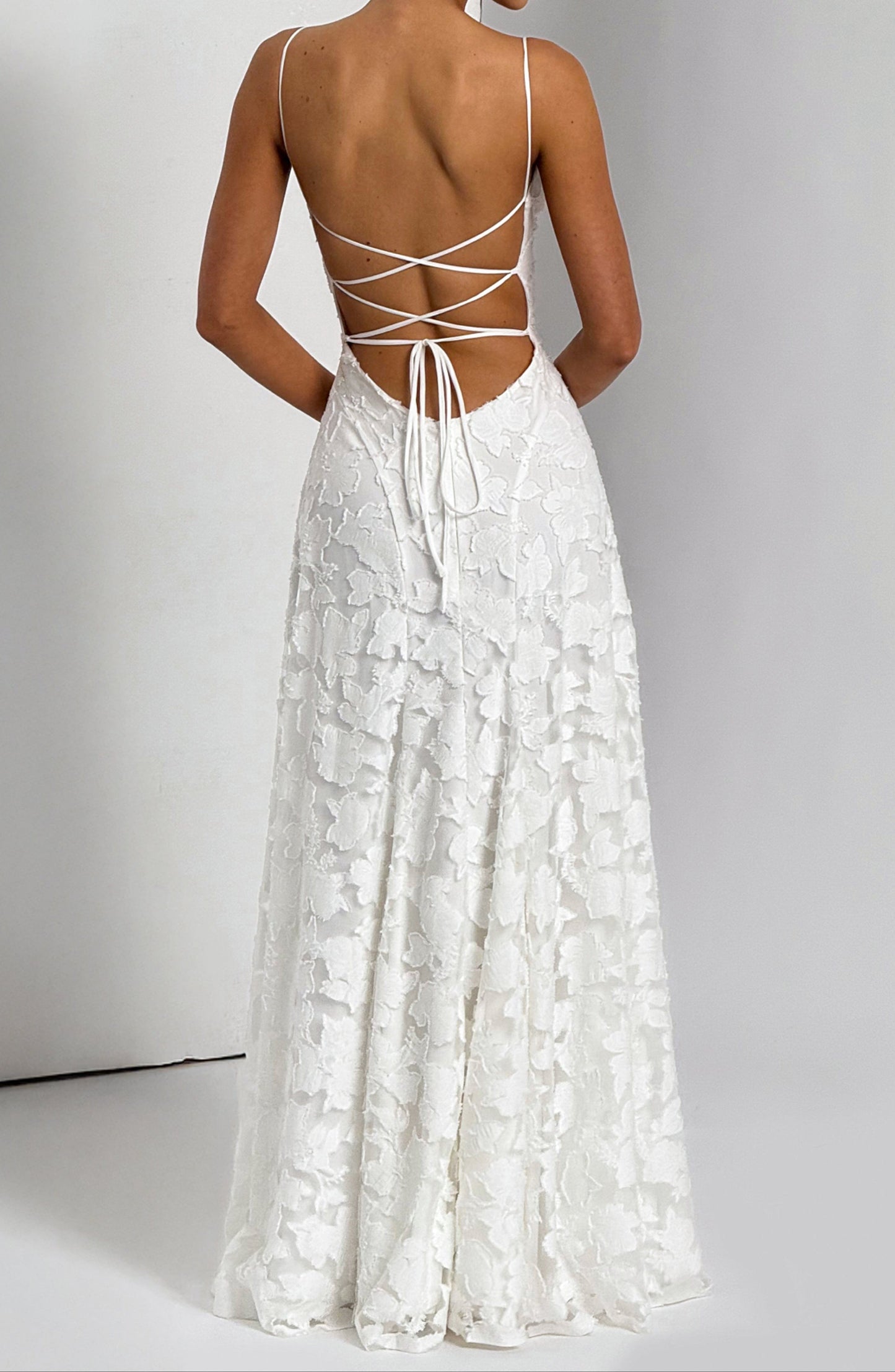 Ariana Maxi Dress – Ivory