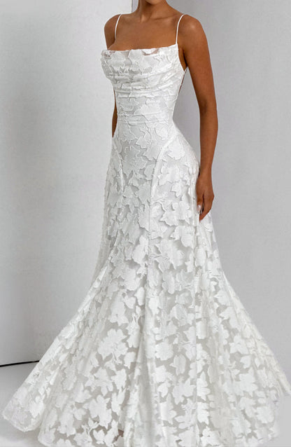 Ariana Maxi Dress – Ivory