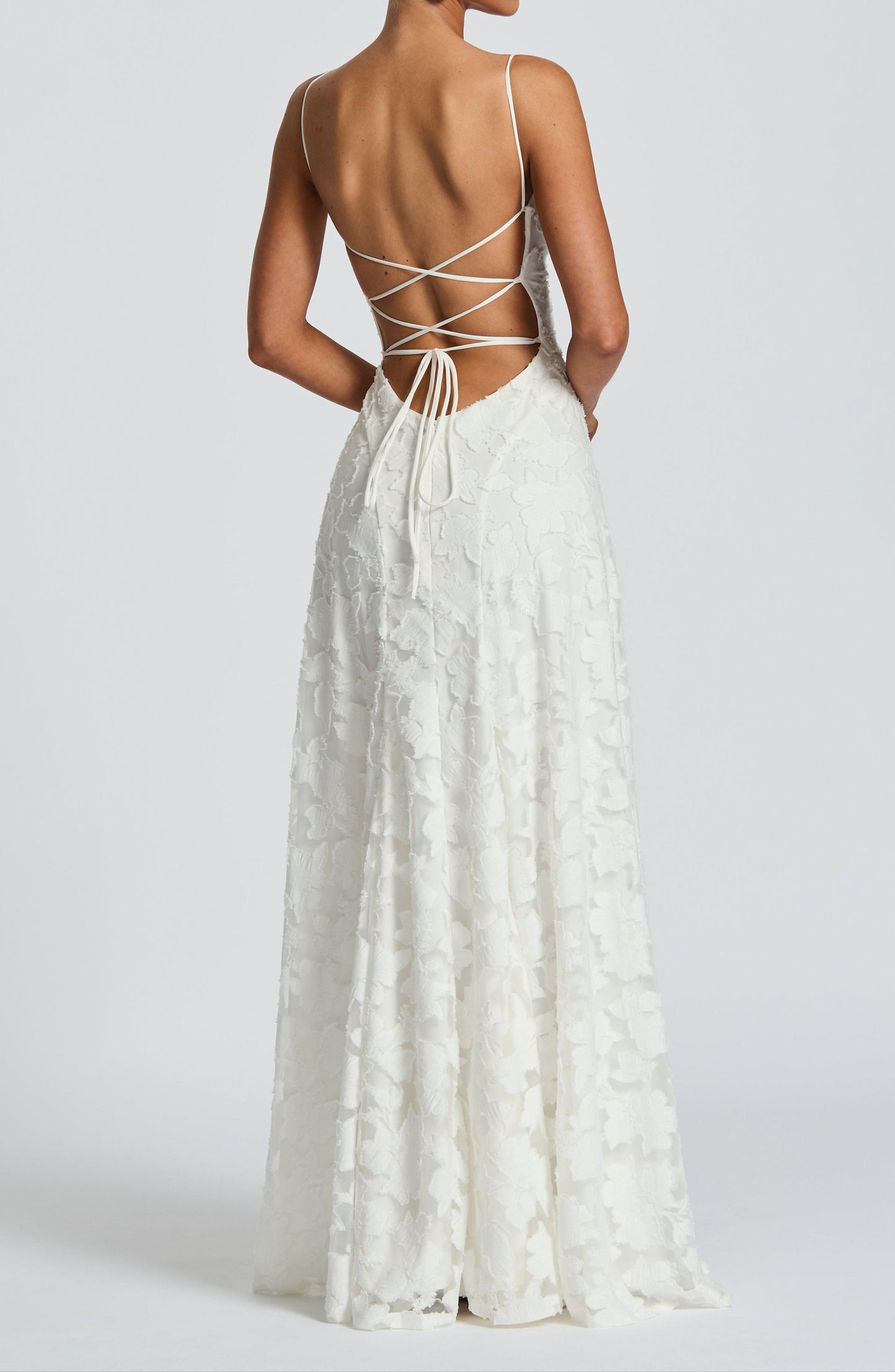 Ariana Maxi Dress – Ivory