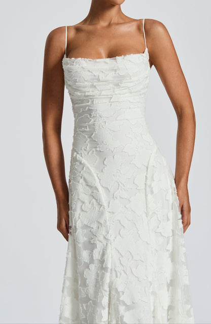 Ariana Maxi Dress – Ivory