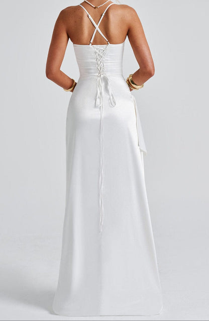 Raimonda Maxikleid – Elfenbein