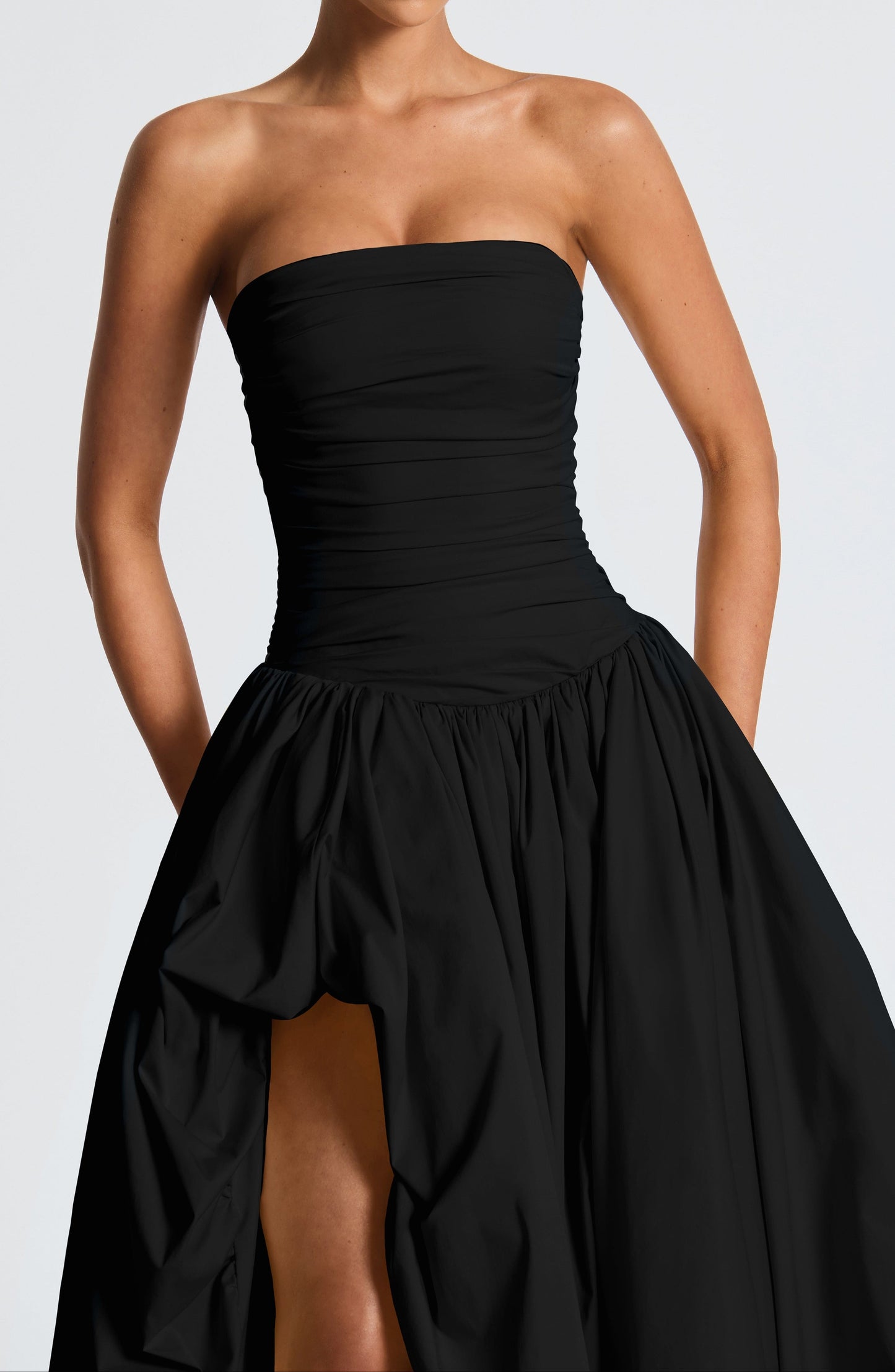 Serafina Maxikleid – Schwarz