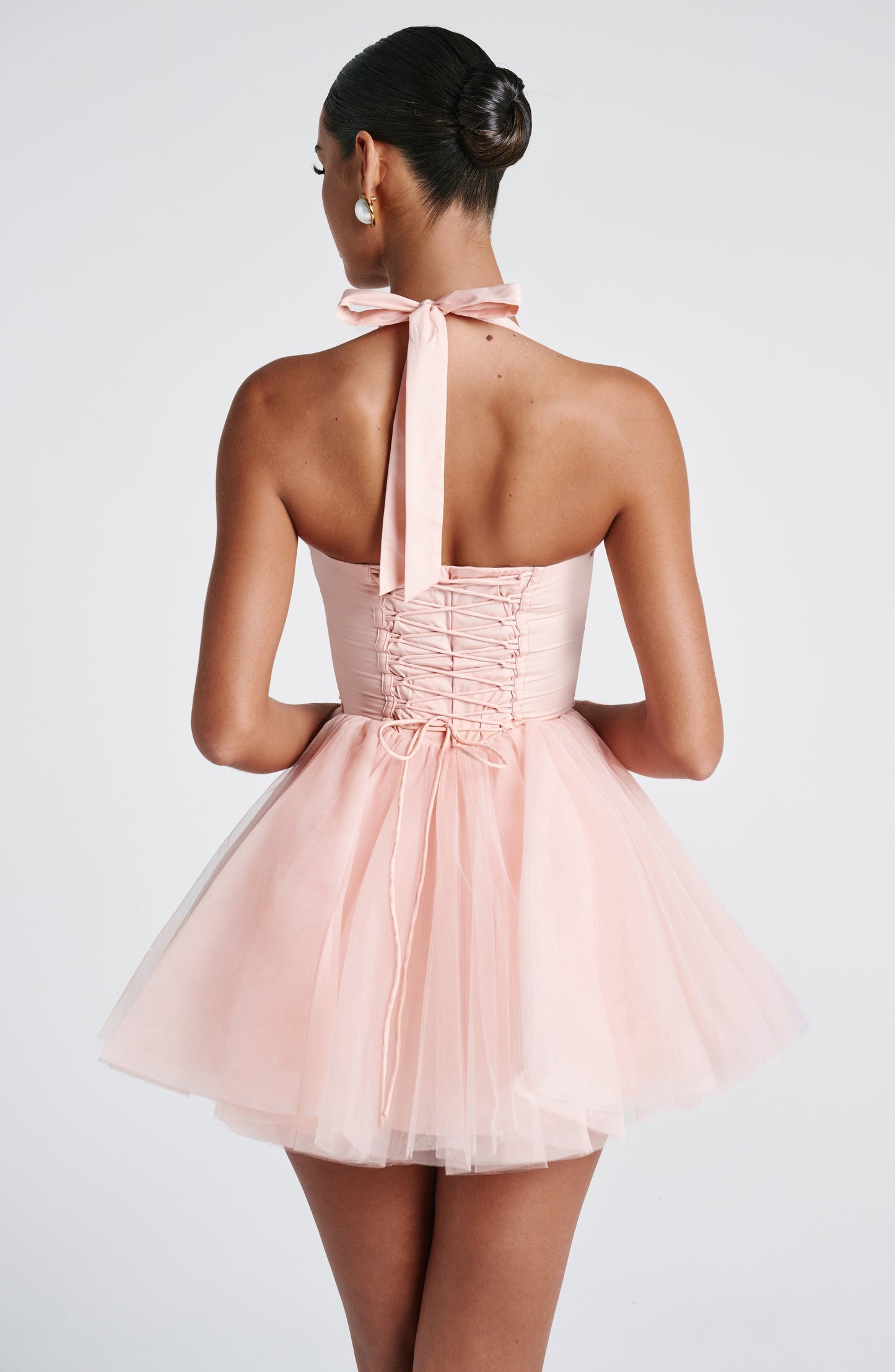 Pazienza Minikleid – Zartes Pfirsich