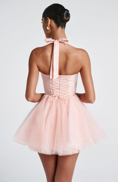 Pazienza Minikleid – Zartes Pfirsich