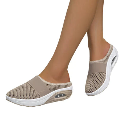 Beige Slipper - Lena