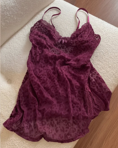 Kleid Durchsichtig Mesh Eng Strumpfhalter