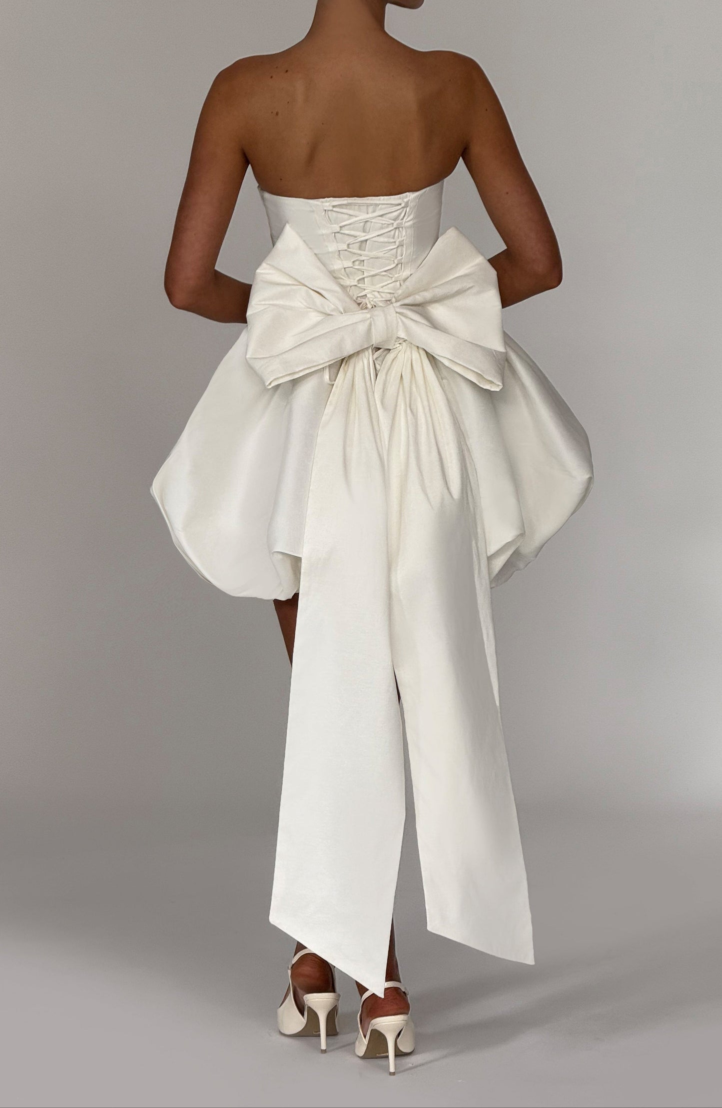 Isabetta Mini Dress – Ivory