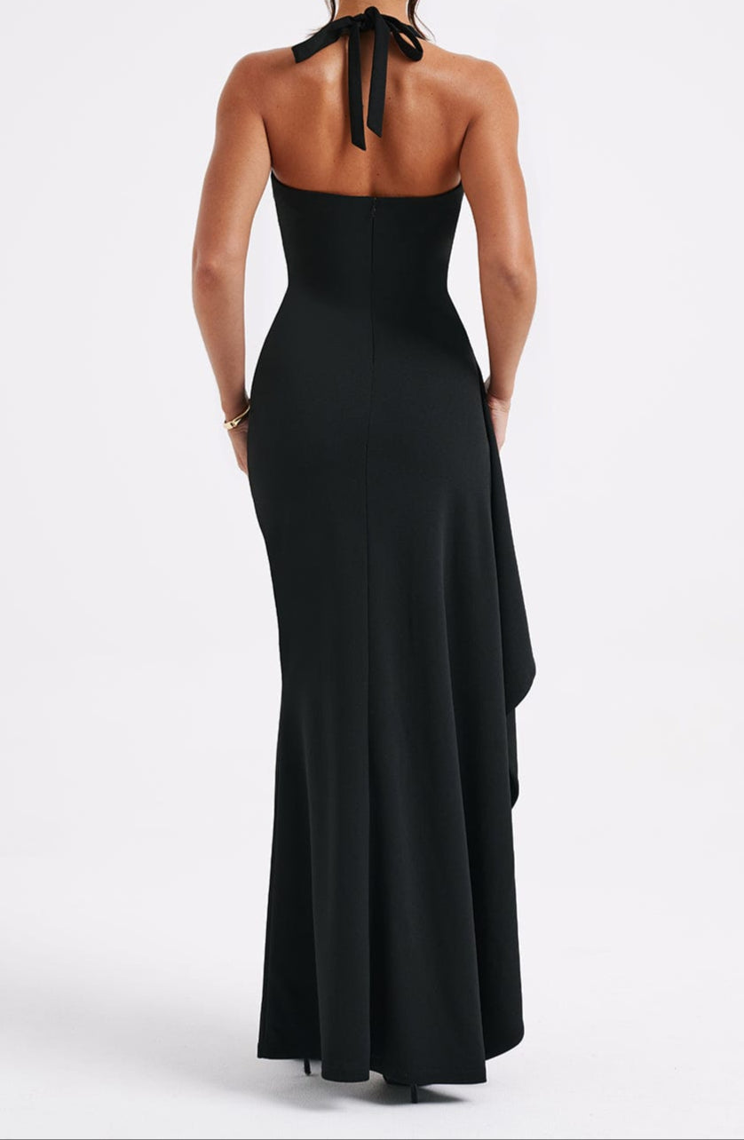 Robe longue Cadenza - Noir