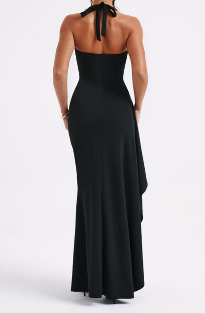 Robe longue Cadenza - Noir