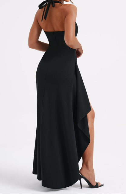 Robe longue Cadenza - Noir