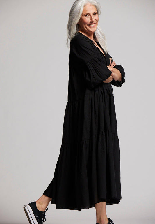 Maxistufenkleid breeze