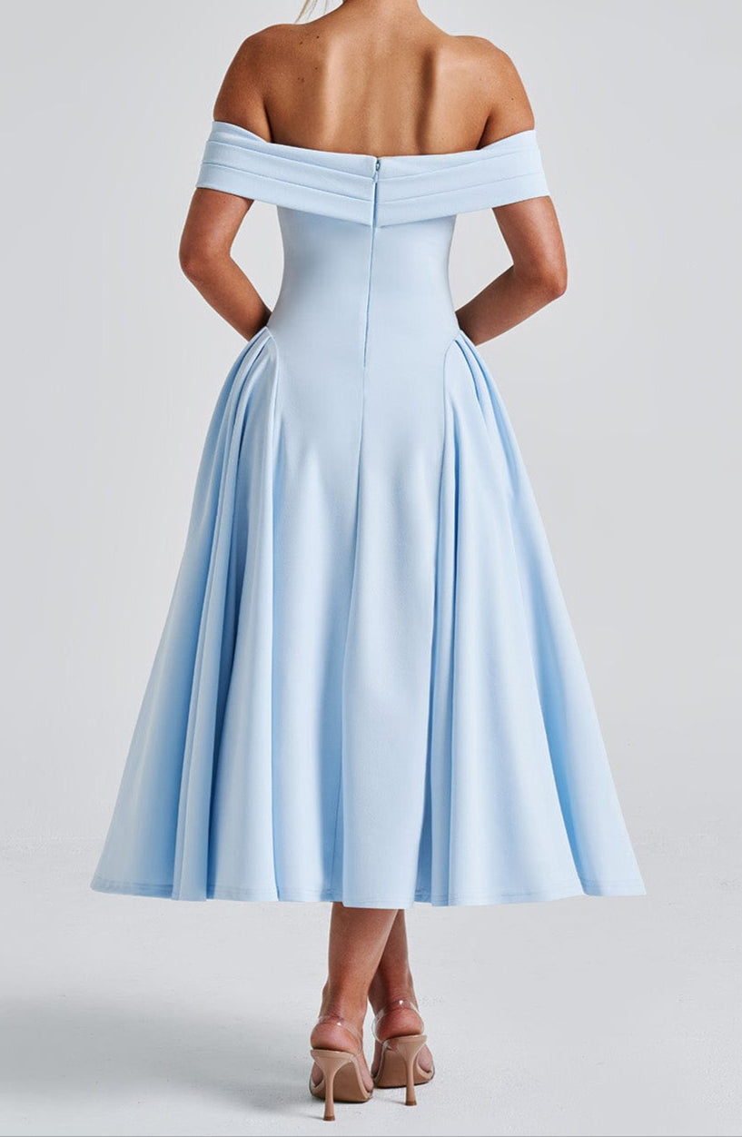 Viola Midikleid - Blau