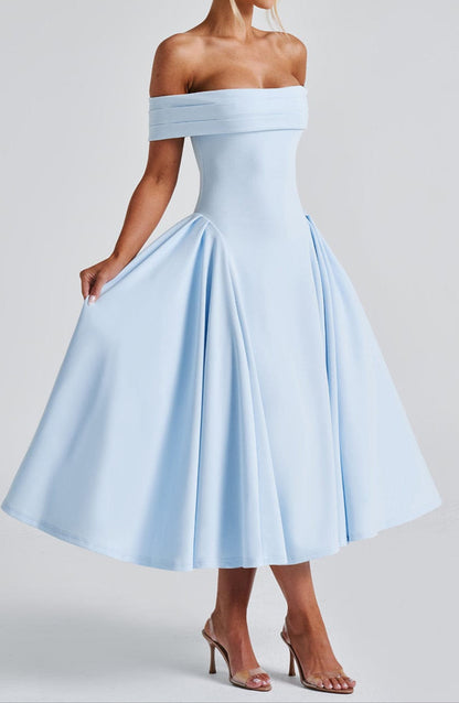 Viola Midikleid - Blau