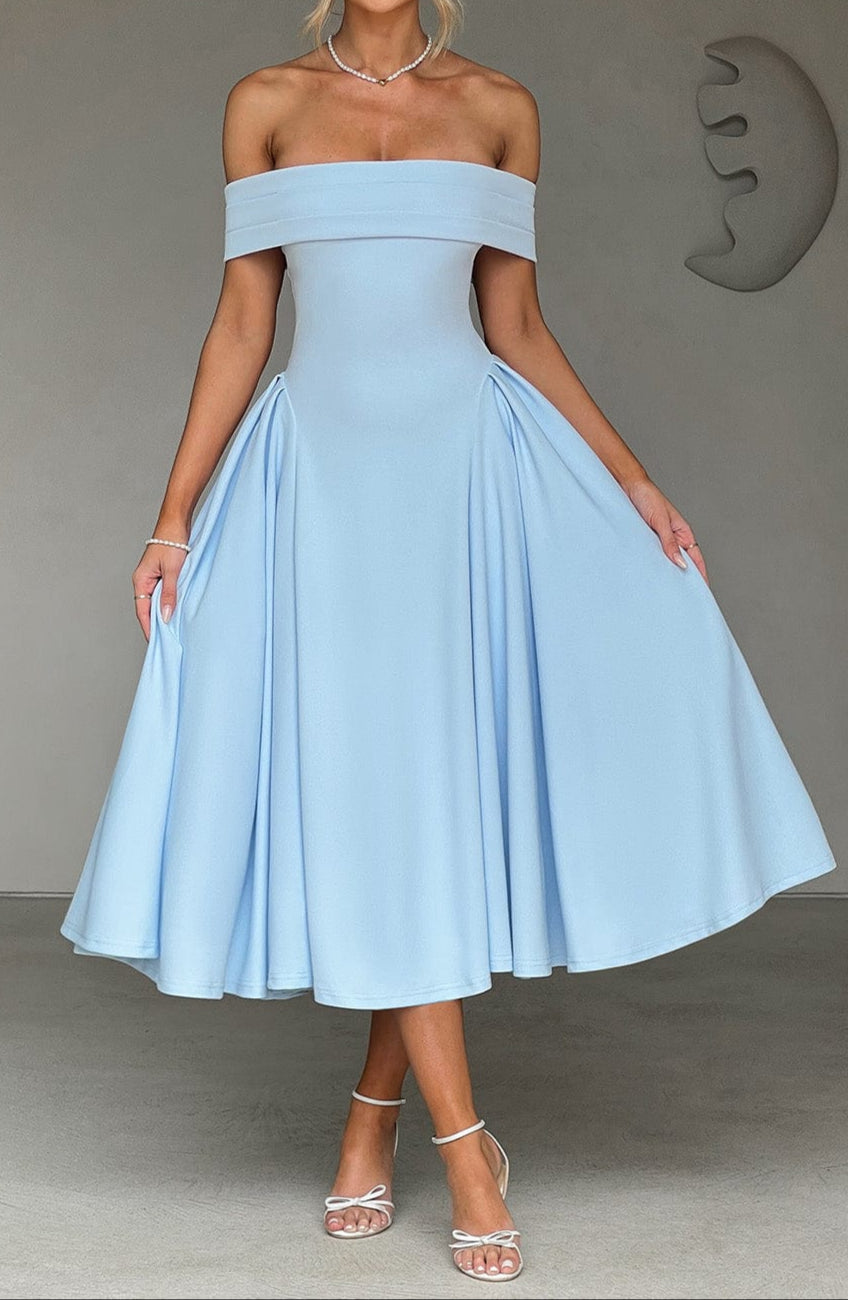 Viola Midikleid - Blau