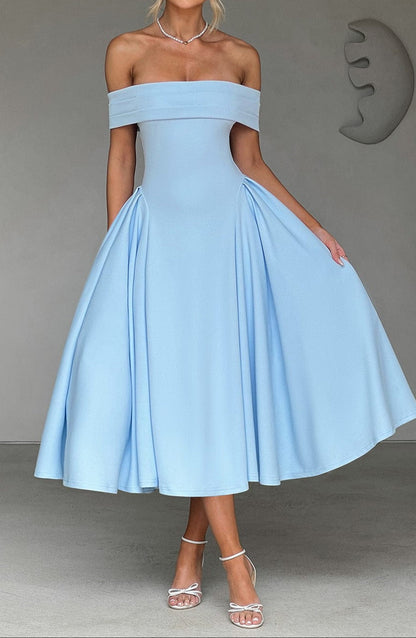 Viola Midikleid - Blau