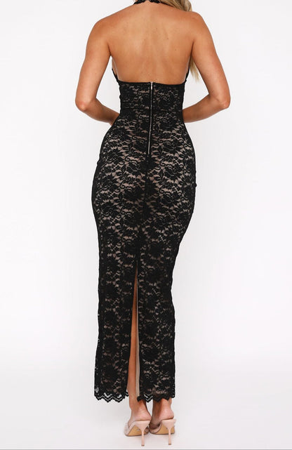 Robe longue Jana noire