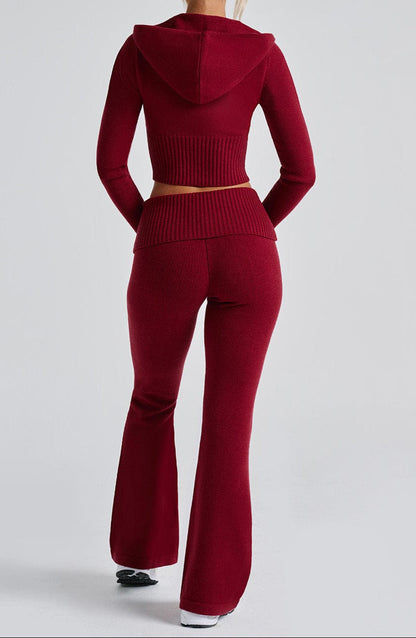 Siena Strickhose - Rot