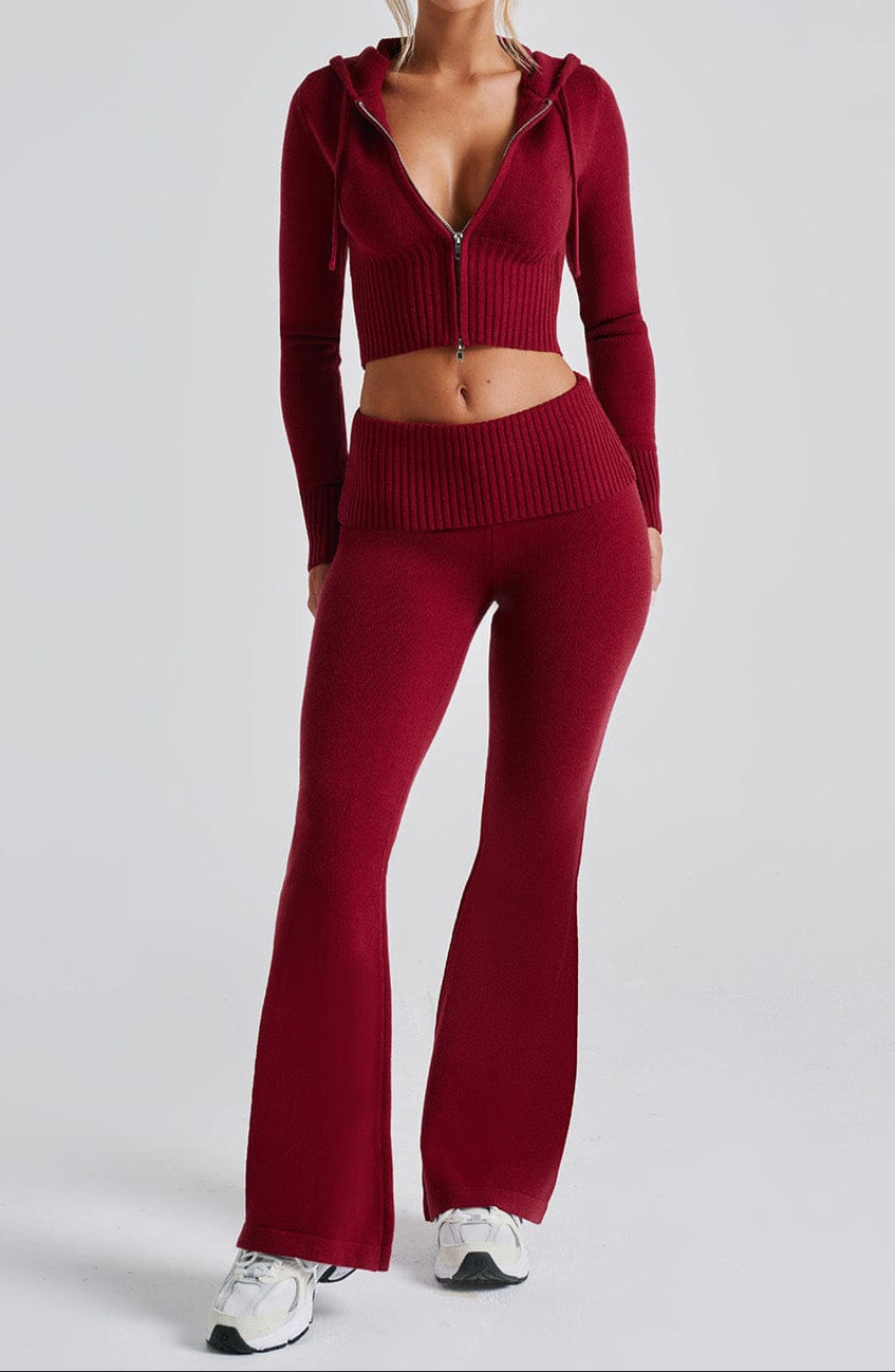 Siena Strickhose - Rot