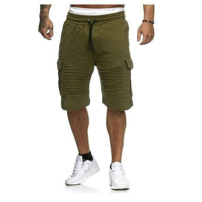 White Cargo Shorts - Max