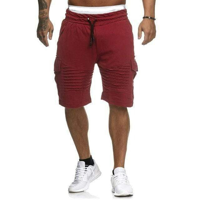 White Cargo Shorts - Max