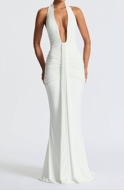 Abriana Maxi Dress – White