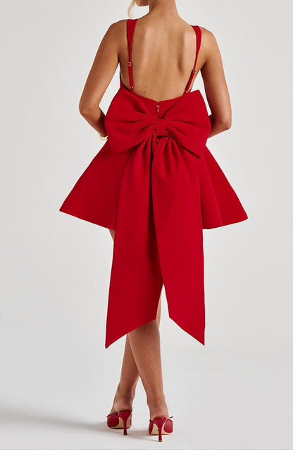 Edvige Mini Dress – Red