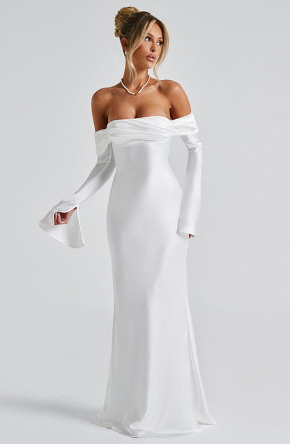 Alejandra Maxi Dress - Ivory