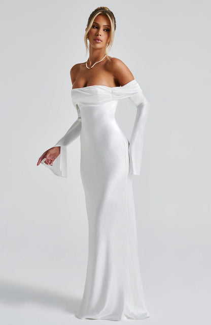 Alejandra Maxi Dress - Ivory