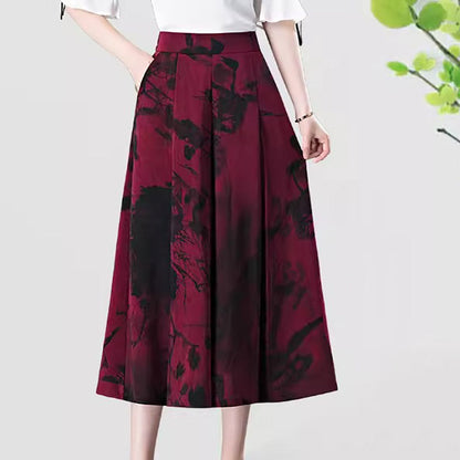 ✨✨Elegante Chiffon-Culotte mit weitem Bein für Damen✨✨