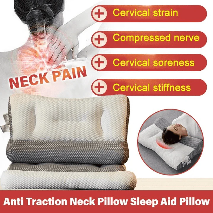 🛌 LIMITED-TIME 50% RABATT! ✨ Ergonomisches Nackenkissen – Super Stütze, Atmungsaktiv ✨