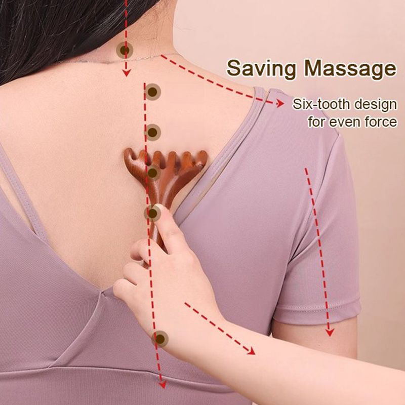 🔥 💆‍♀️ Massagekamm – Verspannungen lösen & Haarwachstum fördern🧘✨