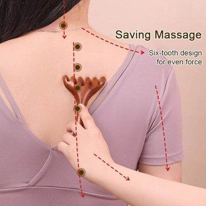 🔥 💆‍♀️ Massagekamm – Verspannungen lösen & Haarwachstum fördern🧘✨