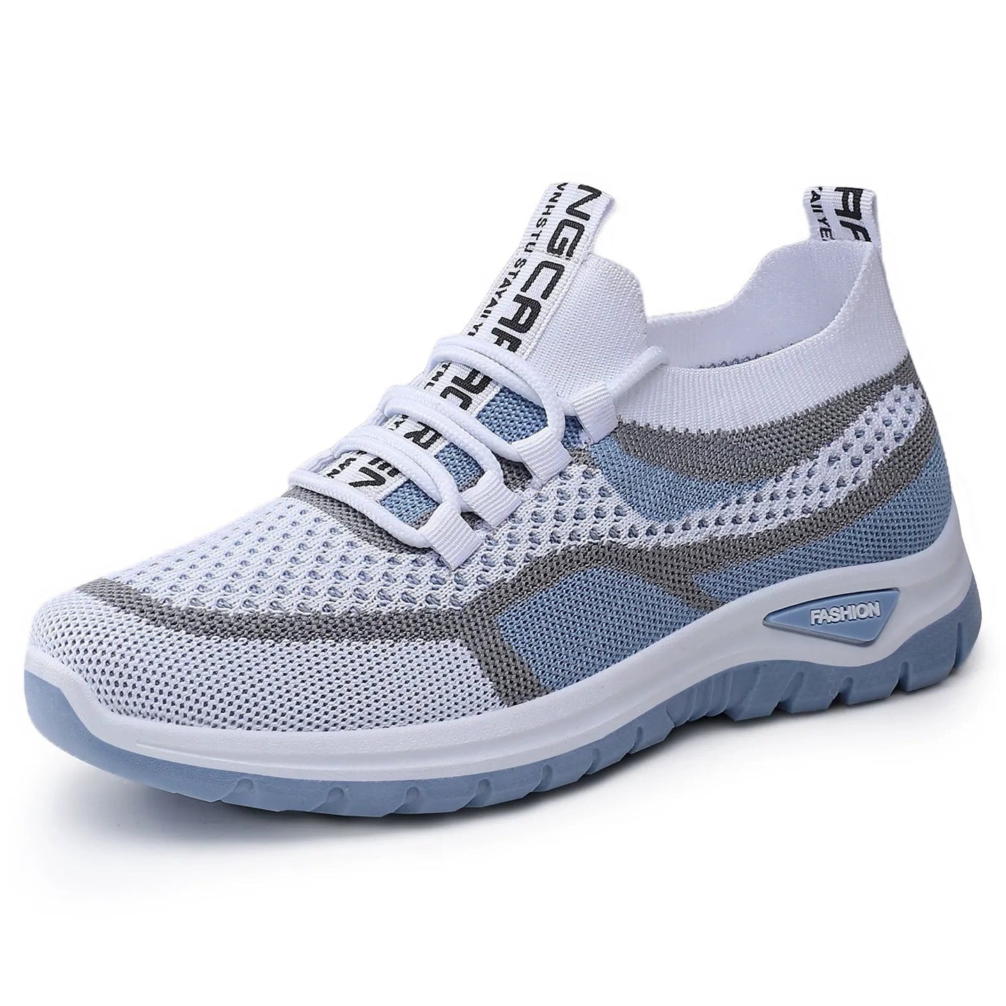 📢🎉👟 Damen Laufschuhe mit Schnürung – Atmungsaktives Mesh – Gepolsterte Sohle – Rutschfest & Leicht – Für Sport & Freizeit