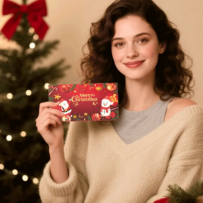 🎁🔥Frühweihnachts-Sale ✉️Weihnachts-Geschenkumschlag🎅🎄