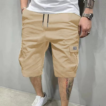 📢📢50 % Rabatt!! ⏰Leichte Cargoshorts – Atmungsaktives Material, knielang. Sichere Taschen für Handy und Schlüssel. Bequem den ganzen Tag. ✅☀️