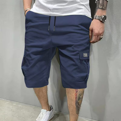 📢📢50 % Rabatt!! ⏰Leichte Cargoshorts – Atmungsaktives Material, knielang. Sichere Taschen für Handy und Schlüssel. Bequem den ganzen Tag. ✅☀️