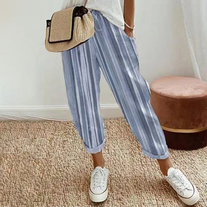 🔥 50% RABATT 👖 Damen Freizeithose mit Print – bequem, stylisch & perfekt für jeden Tag ✨