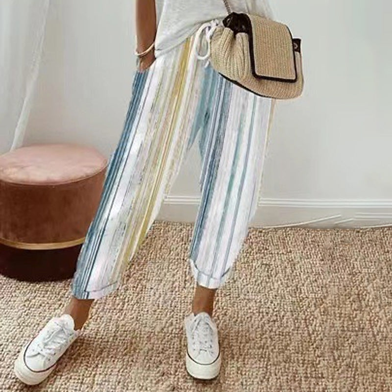 🔥 50% RABATT 👖 Damen Freizeithose mit Print – bequem, stylisch & perfekt für jeden Tag ✨