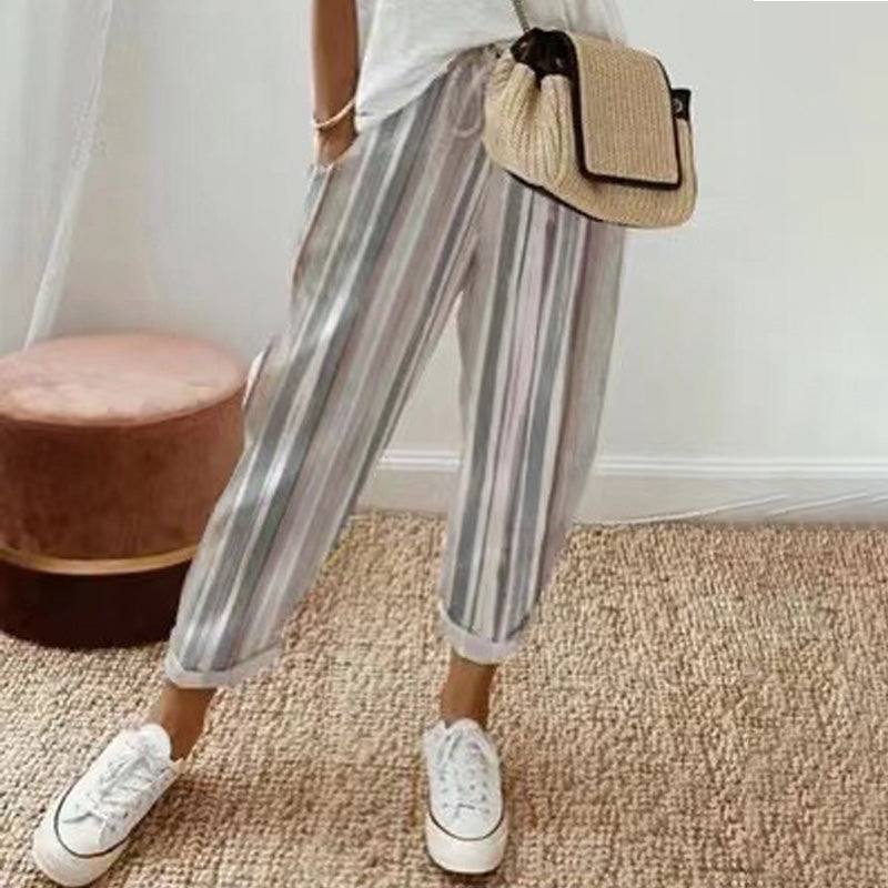 🔥 50% RABATT 👖 Damen Freizeithose mit Print – bequem, stylisch & perfekt für jeden Tag ✨