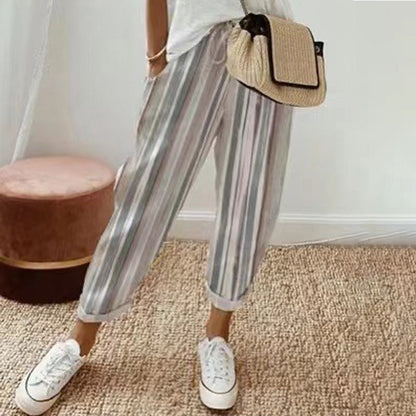 🔥 50% RABATT 👖 Damen Freizeithose mit Print – bequem, stylisch & perfekt für jeden Tag ✨