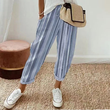 🔥 50% RABATT 👖 Damen Freizeithose mit Print – bequem, stylisch & perfekt für jeden Tag ✨