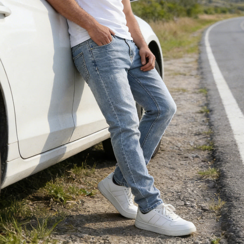 ⏳ Nur für kurze Zeit: Moderne Herren-Stretch-Jeans im Slim Fit – bequem & stylish ⏰
