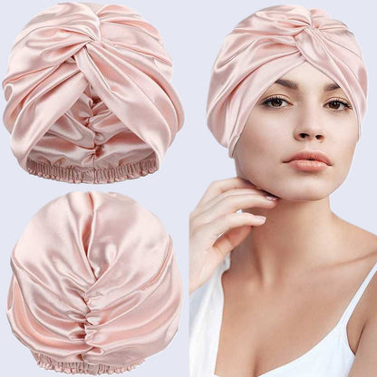 [Das beste Geschenk für sie] Universelle, dehnbare, weiche Haube im Twist-Stil