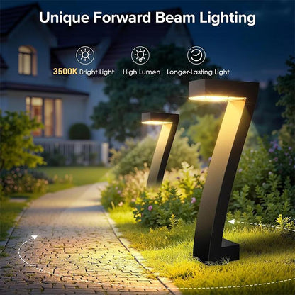 🔥Letzter Tag: 60% Rabatt! ⏰ 🏡💡Solar-Wegeleuchten IP65 Wasserdicht - 7-Form Design